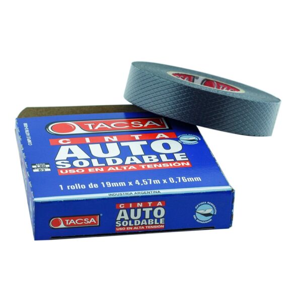 Cinta De Caucho Autosoldable 19mm X 4,57m X 0,76mm