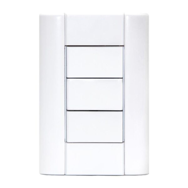 Bastidor Tapa Verona 2000 5 x 10 cm. de 3 Módulos Blanco