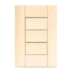 Bastidor Tapa Verona 2000 5 x 10 cm. de 3 Módulos Marfil