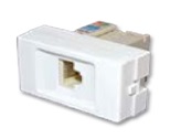 Toma RJ45 Cat. 5 Blanco