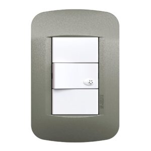 Tapa Regina 5 x 10 cm. de 3 módulos Metal