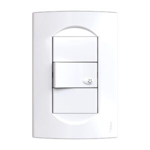 Tapa N.B.O. 5 x 10 cm. de 3 módulos Verona Blanco