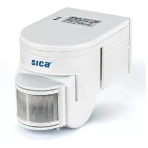 Detector De Movimiento Pared 180° Blanco