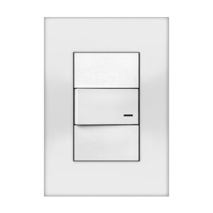 Tapa Platinum 5 x 10 cm. 3 módulos Blanco