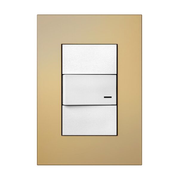 Tapa Platinum 5 x 10 cm. 3 módulos Champagne