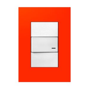 Tapa Platinum 5 x 10 cm. 3 módulos Naranja