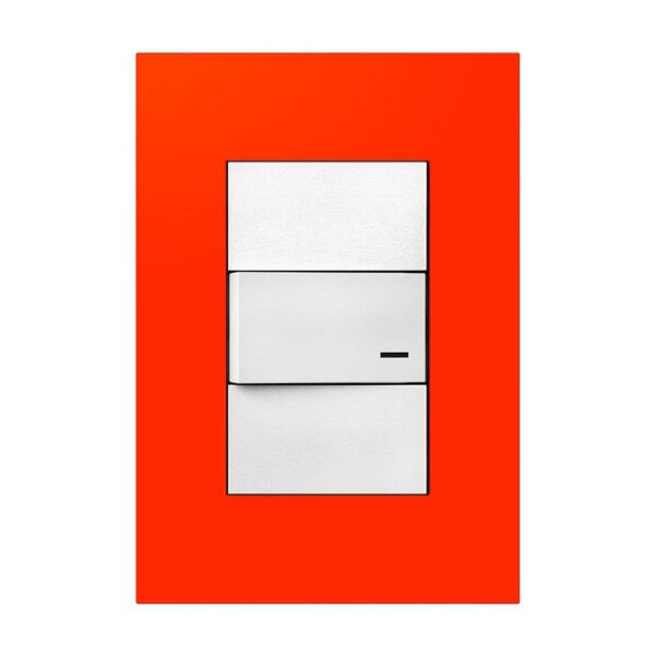 Tapa Platinum 5 x 10 cm. 3 módulos Naranja