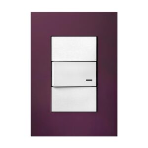 Tapa Platinum 5 x 10 cm. 3 módulos Uva