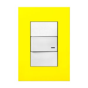Tapa Platinum 5 x 10 cm. 3 módulos Amarillo