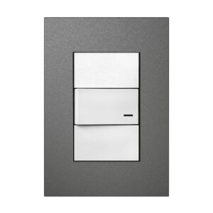 Tapa Platinum 5 x 10 cm. 3 módulosAntracita