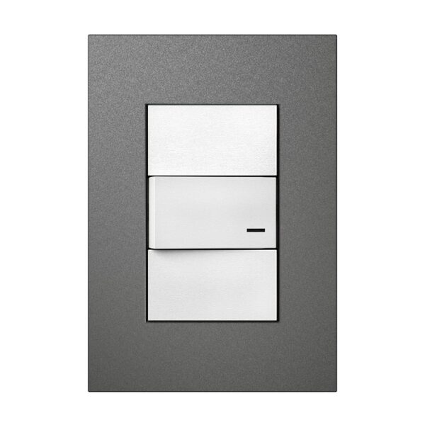 Tapa Platinum 5 x 10 cm. 3 módulosAntracita