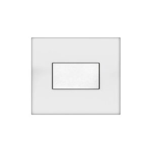 Tapa Platinum 5 X 5 cm. de 1 módulo Blanco