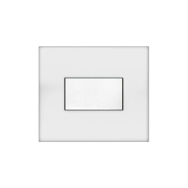 Tapa Platinum 5 X 5 cm. de 1 módulo Blanco