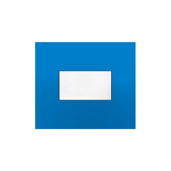 Tapa Platinum 5 X 5 cm. de 1 módulo Azul Electrico