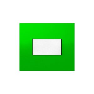 Tapa Platinum 5 X 5 cm. de 1 módulo Verde