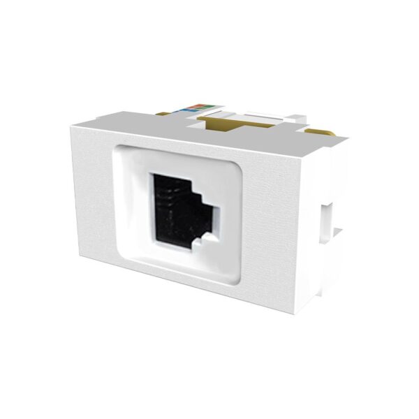 Toma RJ 45 Cat. 5 Blanco