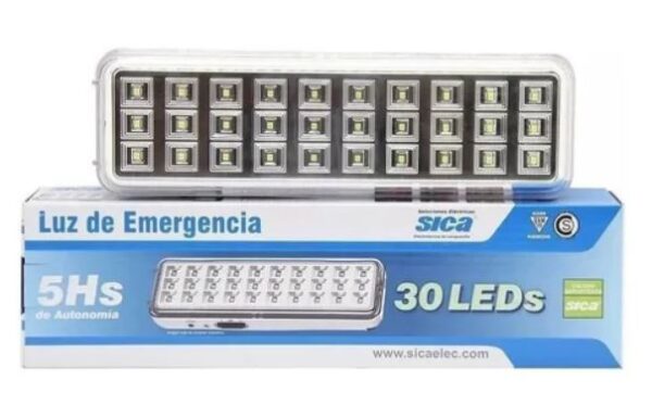 Luz De Emergencia De 30 Led Smd