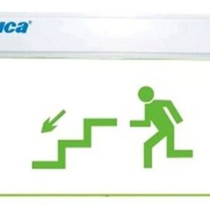 Cartel De Salida Escalera Abajo