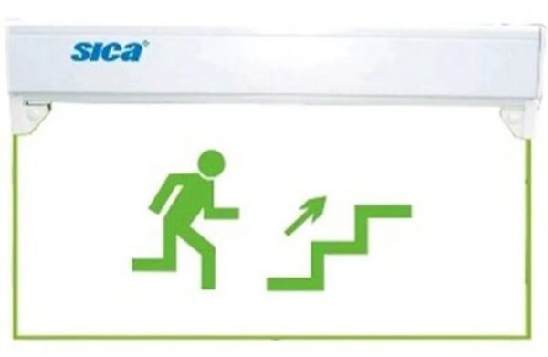 Cartel De Salida Escalera Arriba