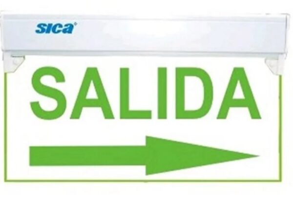 Cartel De Salida Derecha