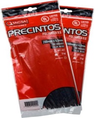 Precinto De Poliamida 6,6 100mm X 2,5mm
