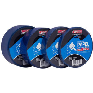 Cinta De Papel Azul18mm X 50m