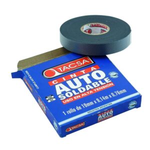 Cinta De Caucho Autosoldable 19mm X 9,14m X 0,76mm