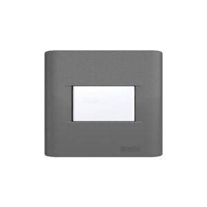 Tapa B.O. 5 x 5 cm. de 1 módulo Metal