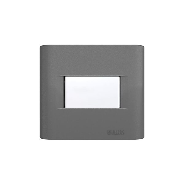 Tapa B.O. 5 x 5 cm. de 1 módulo Metal