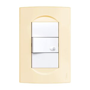Tapa N.B.O. 5 x 10 cm. de 3 módulos Verona Marfil