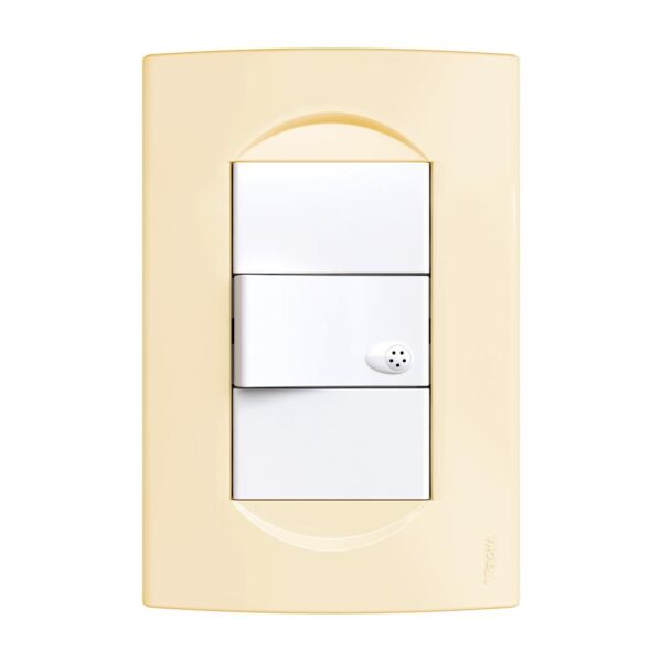 Tapa N.B.O. 5 x 10 cm. de 3 módulos Verona Marfil