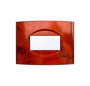 Tapa N.B.O. 5 x 5 cm. de 1 módulo Verona Nogal