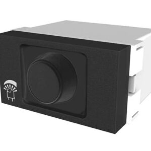 Variador de luz LED Negro